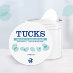 TUCKS Medicated Cooling Pads, 100 Count – Hemorrhoid Pads with Witch Hazel, Cleanses Sensitive Areas, Protects from Irritation, Hemorrhoid Treatment, Medicated Pads Used By Hospitals - Image 5