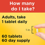 Nature Made Super C with Vitamin D3 and Zinc, Dietary Supplement for Immune Support, 60 Tablets, 60 Day Supply - Image 7