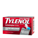 Tylenol Extra Strength Acetaminophen Rapid Release Gels, Pain Reliever & Fever Reducer, 100 ct - Image 3