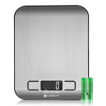 Etekcity Food Kitchen Scale, Digital Grams and Ounces for Weight Loss, Baking, Cooking, Keto and Meal Prep, LCD Display, Medium, 304 Stainless Steel - Image 2