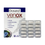 DRASANVI VENOX 45 Capsules - Health Care - Vitamins & Dietary Supplements - Vitamins - Multivitamins - Legs - Red Vine - Blueberries - Blackcurrant - Vitamins A, C and E - Gluten Free - Vegan - Image 7