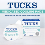 TUCKS Medicated Cooling Pads, 100 Count – Hemorrhoid Pads with Witch Hazel, Cleanses Sensitive Areas, Protects from Irritation, Hemorrhoid Treatment, Medicated Pads Used By Hospitals - Image 7