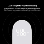 iHealth No-Touch Forehead Thermometer, Infrared Digital Thermometer for Adults and Kids, Touchless Baby Thermometer, 3 Ultra-Sensitive Sensors, Large LED Digits, Quiet Vibration Feedback, Non Contact - Image 4