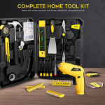 ENTAI Tool Kit for Home, Basic Tool Kit with 3.6V Cordless Screwdriver for Men Women Home and Household Repair, 176-Piece Complete Home Tool Kit for DIY, College Students, with Solid Toolbox - Image 6