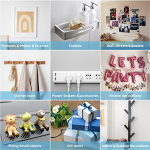 Double Sided Mounting Adhesive Tape (Pack of 2,Total 19.7FT),Double-Sided Tape Adhesive Tape Heavy Duty Tape with Two Widths - Image 3