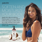 PURA D'OR Organic Fractionated Coconut Oil (16oz) USDA Certified 100% Pure & Natural Carrier Oil - Moisturizing For Face, Skin & Hair, Men & Women (Packaging may vary) - Image 7