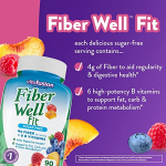 Vitafusion Fiber Well Fit Gummies Supplement, 90 Count (Packaging May Vary) - Image 12
