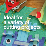 Fiskars Kids Scissors, Left Handed Scissors for Kids, Scissors for school, SoftGrip, 5 Inch, Blue Lightning - Image 7