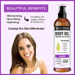 pureSCRUBS Ultra Moisturizing LAVENDER BODY OIL Spray For Dry Skin, Massage, Cuticles & More, Organic Blend of Jojoba, Argan, Coconut, Sweet Almond & Avocado Oils Enriched with Vitamin E - Lg 4oz - Image 4