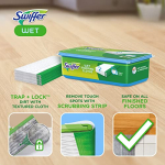 Swiffer Sweeper 2-in-1 Mops for Floor Cleaning, Dry and Wet Multi Surface Floor Cleaner, Sweeping and Mopping Starter Kit, Includes 1 Mop + 19 Refills, 20 Piece Set - Image 5