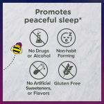 Zarbee's Kids 1mg Melatonin Gummy; Drug-Free & Effective Sleep Supplement for Children Ages 3 and Up; Natural Berry Flavored Gummies; 50 Count - Image 7