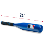 Franklin Sports MLB Kids Jumbo Plastic Bat - Blue - Backyard Baseball Large - Image 8