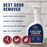 Rocco & Roxie Supply Co. Stain & Odor Eliminator for Strong Odor, 32oz Enzyme Pet Odor Eliminator for Home, Carpet Stain Remover for Cats & Dog Pee, Enzymatic Cat Urine Destroyer, Carpet Cleaner Spray - Image 6