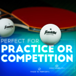 Franklin Sports Ping Pong Balls - Official Size + Weight White 40mm Table Tennis One Star Professional Durable High Performance 12 Count (Pack of 1) Packaging may vary - Image 5